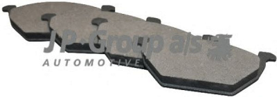 JP GROUP 1163600910 -  Комплект тормозных колодок, дисковый тормоз